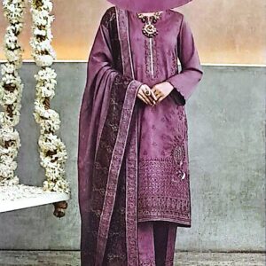 Flora Embroidered Lawn 3 Piece