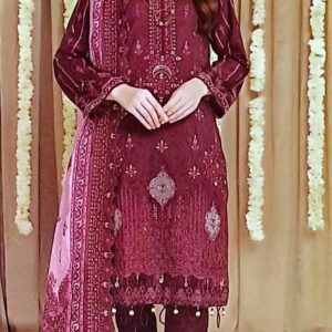 Regalia Embroidered Lawn 3 Pc