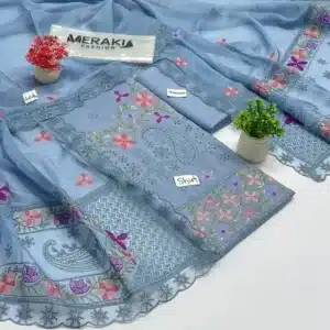 Embroidered Lawn 3 Piece