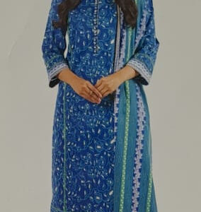 ALkaram 3 Piece Printed Lawn Suit