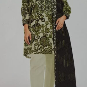 Alkaram 3 Piece Printed Lawn Suit