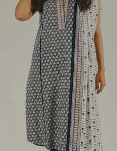 Alkaram 3 Piece Printed Lawn Suit