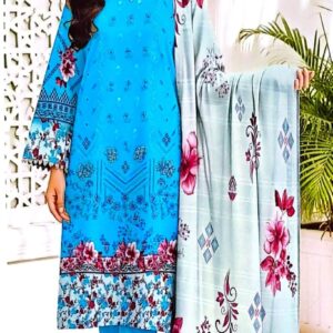 Fatimas Embroidered Lawn 3 Piece