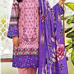 Fatimas Embroidered Lawn 3 Piece