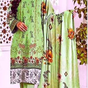 Fatimas Embroidered Lawn 3 Piece