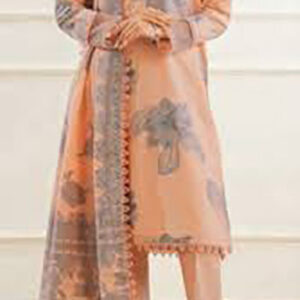 Saya Jacquard 3Pc Lawn Suit