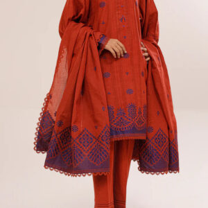 Saya Jacquard 3Pc Lawn Suit